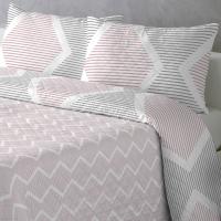 UNIFABRIC HOME TEXTIL Colcha Bouti Primavera Verano Reversible Color Magenda Mod.AZURA Cama 90 ,105,135 y 150  Ligeras y Suaves ,Incluye fundas de cojín,Termosellada No hace bolitas y facil planchado - details 3