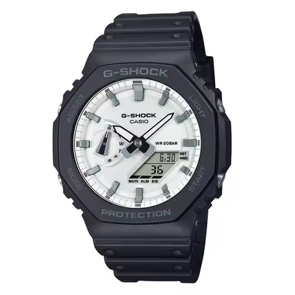 Casio G-SHOCK GA-2100WD-1A Reloj Analógico y Digital Resistente a Golpes con Luz LED - Negro - 1