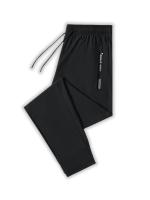 Pantalones Casuales Para Hombre De Seda Helada Estilo Deportivo Delgado Rápido Secado Pierna Recta Ancha Pantalones Largos Para Verano - details 2
