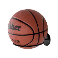 Estante De Exhibición De Baloncesto Y Fútbol De Acero Inoxidable Montado En La Pared Soporte Espacioso Para Deportes Decoración Para Sala De Estar Organizador De Espacio - details 2