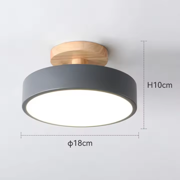Lámpara De Techo LED Moderna En Colores Macarón Iluminación Para Nuevos Hogares Decoración Para Dormitorio Vestíbulo Pasillo Tecnología Inteligente Incluye Bombilla Fuente De Alimentación AC 220V Estilo Art Déco - 1