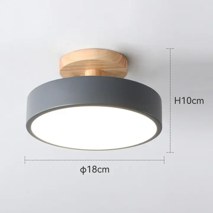 Lámpara De Techo LED Moderna En Colores Macarón Iluminación Para Nuevos Hogares Decoración Para Dormitorio Vestíbulo Pasillo Tecnología Inteligente Incluye Bombilla Fuente De Alimentación AC 220V Estilo Art Déco - 1