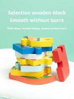 Juego De Puzle 3D Para Niños Tarjetas Educativas Divertidas Con Números De Tráfico Juguetes De Madera Educativos Para El Desarrollo Infantil - details 7