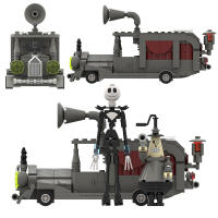 Juego De Construcción De Terror Para Halloween Con Jack Y El Alcalde De La Ciudad De Halloween 324 Piezas Regalo Para Niños - details 1
