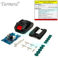 Turmera Caja De Batería Para Destornillador 18V 21V Soporte De Batería 18650 5X 10X 15X 20X Con BMS 50A Máx.100A Para Reparación De Taladro Eléctrico - details 12