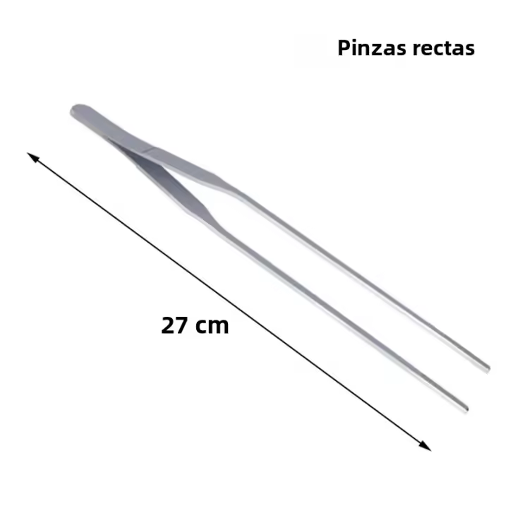 Tijeras Y Pinzas Para Acuario Herramienta De Limpieza Para Plantas De Tanque De Peces Acero Inoxidable Con Porta Herramientas Accesorios Para Acuario - 1