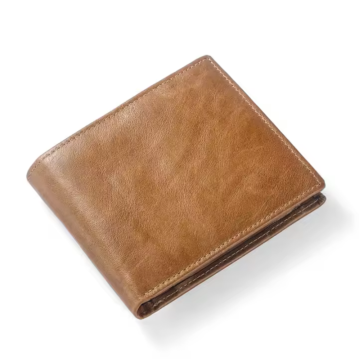 Cartera de Pelo with Bloqueo RFID,Billetera para Hombre, Minimalista, Regalos para hombres, Father's Día gift - 1