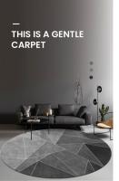 Carpetas De Veludo Cristal Modernas Y Minimalistas Con Estampado Rayado Para Escritorio De Comedor Estudio Sillón Resistente a La Suciedad Para Dormitorio Y Oficina - details 14