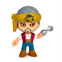 FAMOSA -  Muñeco Pinypon Action Pirata + Mascota - Estos piratas vienen bien acompañados por sus mascotas y tienen partes removibles que se pueden mezclar y combinar - Coleccionable -  Recomendado para mayores de 3 años - details 0