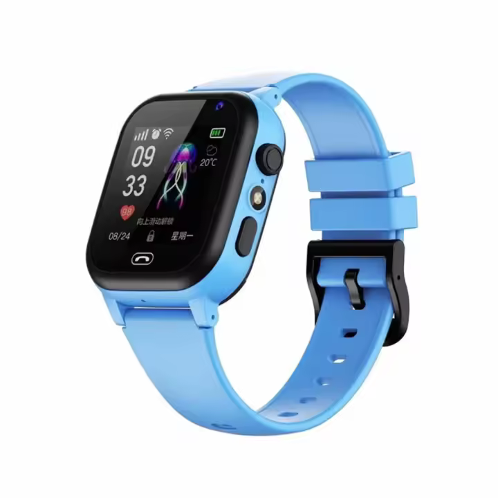 Telefono inteligente 4G para niños, Llamada SOS LBS, localización, Tarjeta Sim, Reloj with Cámara - 1