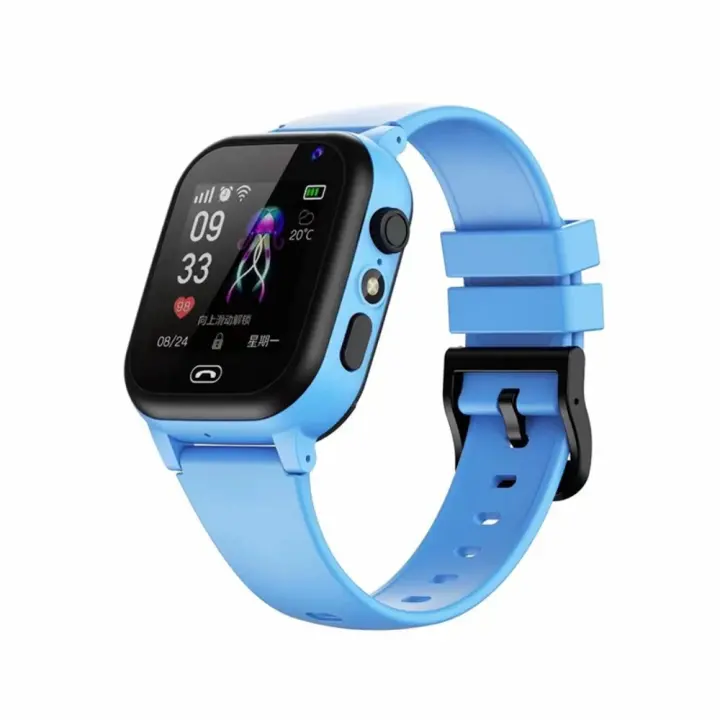 Telefono inteligente 4G para niños, Llamada SOS LBS, localización, Tarjeta Sim, Reloj with Cámara - 1