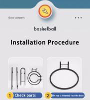 Estante De Almacenamiento Para Baloncesto Fútbol Y Voleibol De 2/3/4/5 Capas Metal Para Niños En Interior Organizador De Bolas De Deporte - details 1