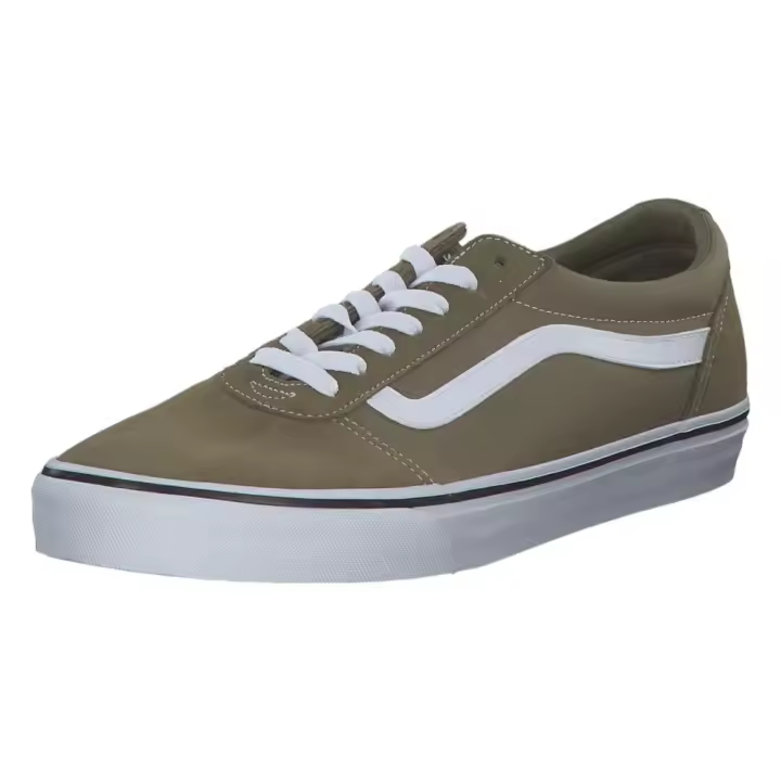 Zapatillas Vans Ward Suede/Canvas Verde Oliva Blanco Vn000Csky331 Sneaker - 1