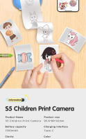 Cámara Digital Para Niños Con Impresión Inmediata Toy Cameras HD 1080P Regalo De Video Juguete Para Edad 6-12 Años Unisex - details 14