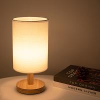 Lámpara de Mesa nórdica de tela de Madera, decoración de lámpara de noche para dormitorio, Sala de estudio, dormitorio, control remoto, led pequeño
Ideas De Luz Nocturna - details 3