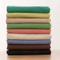Tela De Lino Y Algodón Sólido Para Bordado Y Costura DIY Fibras Naturales Para Ropa Y Manualidades Técnica Tejida - details 3