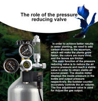 Kit De Regulador De CO2 Para Acuario Con Valvula De Verificación Y Magnético Solenoide Accesorios Para Tanque De Peces Sistema De Control De CO2 Generador De Reactor - details 3