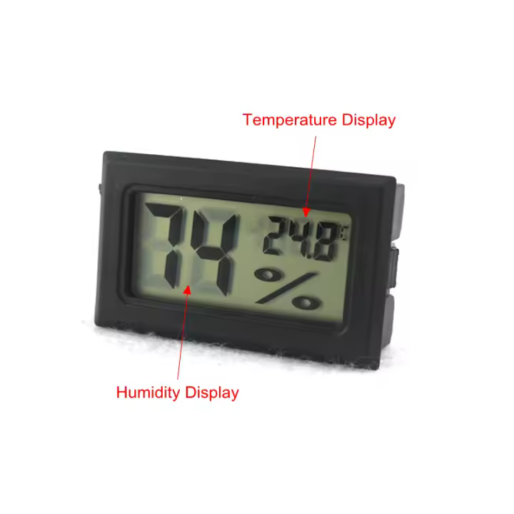 Termohigrometro termometro digital temperatura y humedad exterior - 1