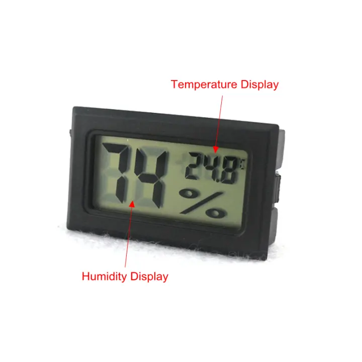 Termohigrometro termometro digital temperatura y humedad exterior - 1