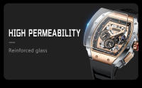 Reloj Deportivo Para Hombre 2024 LIGE Marca Top Lujo Reloj Militar Impermeable Cronógrafo De Cuarzo De Lujo Con Manos Luminosas Y Fase De La Luna - details 11
