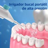 Limpieza dental portátil a alta presión irrigador oral manual de agua dientes palillo de dientes herramienta de cuidado dental - details 1