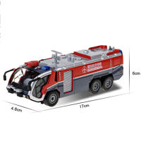 Coche De Ingeniería De Aleación Kaidiwei Juguete Educativo Para Niños Camión De Agua a Alta Presión Vehículo Modelo Metal Y Plástico Regalo Ideal Para Edad 4-12 Años - details 1