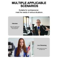 Mini Micrófono Lavalier Inalámbrico Para iPhone Y Android Grabación De Audio Y Video Portátil Para Transmisiones En Vivo Y Juegos - details 4