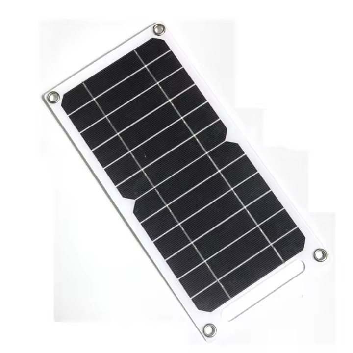 Kit Solar 10W 5V Panel Solar Flexible Para Recarga De Móvil Al Aire Libre Carcaj De Sol Para Baterías Portátil Y Teléfonos Móviles - 1