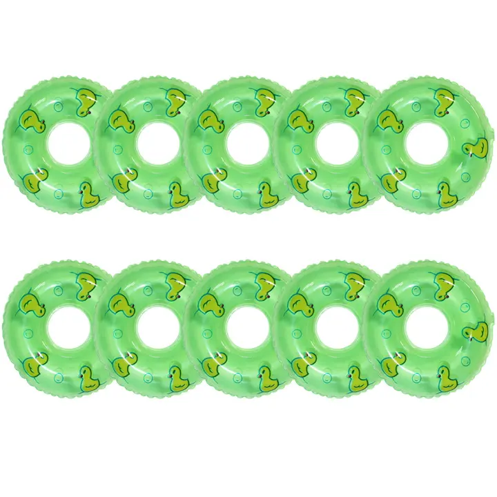 Mini anillo de Nación, accesorios de Pato Amarillo Pequeño, tienda de té con leche, donut, Pequeño anillo de Nación, Baño de Agua para niños, - 1