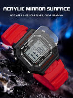 Reloj Digital Deportivo Para Hombre SANDA 2156 Estilo Militar Resistente Al Agua Pantalla Grande LED Cronógrafo Reloj De Pulsera Para Masculino - details 13