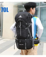 Mochila De Viaje Impermeable De Nylon Para Acampar Y Escalada Con Cubierta De Lluvia Para Hombres Bolsa De Hombro Para Montañismo Al Aire Libre - details 0