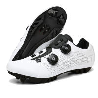 Zapatillas De Ciclismo Transpirables MTB Para Hombre Y Mujer Zapatos De Bicicleta De Montaña Senderismo Spd Pedal Ciclismo - details 1