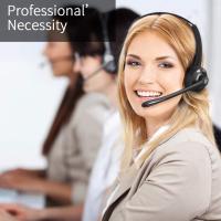Auriculares Bluetooth con Micrófono, Auriculares inalambricos para Oficina, auriculares de Diadema, auriculares Bluetooth para Conductor de Carro para Centro de Llamadas, Skype, VoIP, compatible con Música - details 3