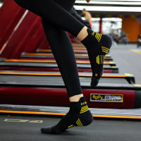 Calcetines De Correr Profesional Para Maratón Para Hombres Y Mujeres Deporte Fitness Gruesos Almohadillados Medio Tobillo - details 5