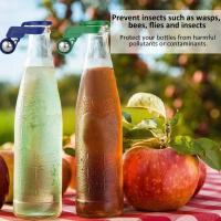 Tapa De Botella Automática De Plástico Antideslizante Diseño Ahorrador De Esfuerzo Para Cerveza Reutilizable En Colores Variados - details 2