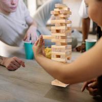 juegos de mesaTower para niños y adultos, juego de apilamiento de mesa de 54 piezas para juegos familiares nocturnos clásicos, - details 1