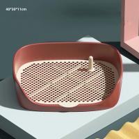 Toilet Para Mascotas Pequeñas Perros Y Gatos Portátil Entrenamiento De Perro Silla De Orina Para Pupusas Almohadilla Y Bandeja De Inodoros Suministros Para Mascotas Internos Adecuado Para Conejos Y Hamsters - details 11