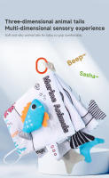 Libro De Tela Para Bebé Juguete Educativo Temprano Enseñanza Animal Libros De Tela Quietos Para Sensación De Bebés 0-12 Meses Niño Pequeño - details 9