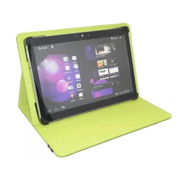 Funda Universal para 9-10 Pulgadas Tablet  con Soporte（Viene con 4 tiras de velcro móviles）, Carcasa Protectora con Soporte para Pantalla Táctil de 9" 10.6"(9.7/10/10.1/10.2/10.3/10.4/10.5/10.6/11 Pulgadas),tamaño máximo： Longitud: 27CM. Ancho: 18 CM - 1