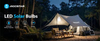 Aigostar- Luz LED Solar Exterior 70W， con Mando a Distancia y Caja de Almacenamiento de Energía， Cable de 11M， IP65 Impermeable， Lámpara Solar Exterior para Interior， Jardín， Cochera， Camping， Pesca - details 0