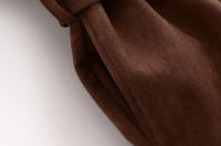 Chaqueta De Mujer TRZA De Seda Falsa Con Manga Larga Cierre Frontal Estilo Casual Outerwear Chic Tops Moda Otoño/Invierno - details 7