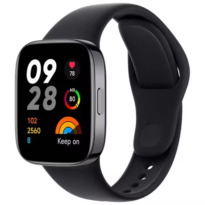 XIAOMI REDMI WATCH 3 ⋆ Color negro ⋆ Reloj inteligente smartwatch ⋆ 121 modos deportivos ⋆ Medición de SpO2 ⋆ Control de estrés ⋆ Ejercicios de respiración ⋆ Pantalla AMOLED ⋆ Seguimiento de salud y actividad ⋆ Ideal para deporte y uso diario - 1