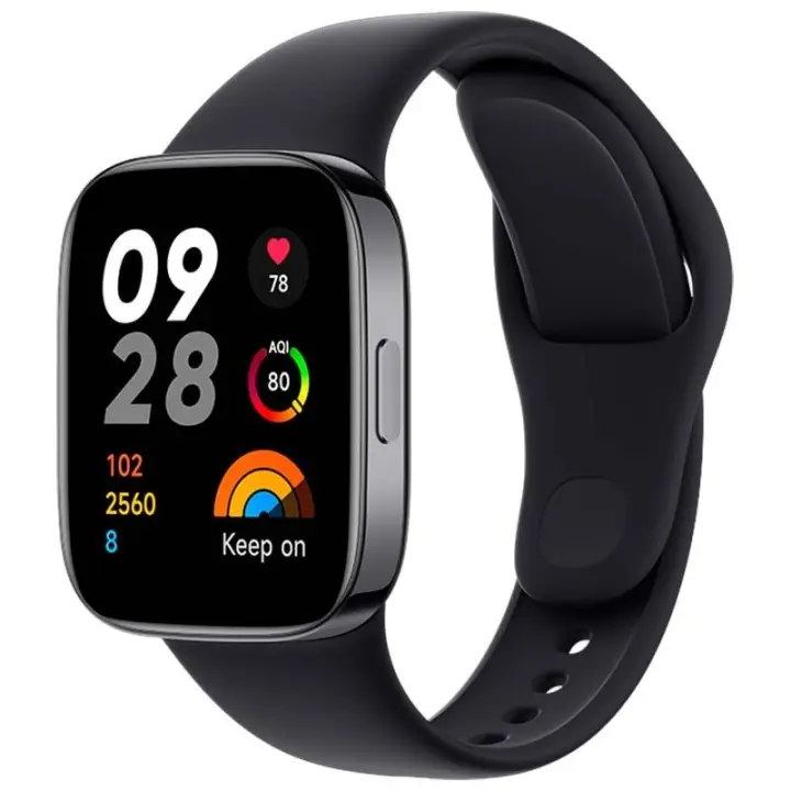 XIAOMI REDMI WATCH 3 ⋆ Color negro ⋆ Reloj inteligente smartwatch ⋆ 121 modos deportivos ⋆ Medición de SpO2 ⋆ Control de estrés ⋆ Ejercicios de respiración ⋆ Pantalla AMOLED ⋆ Seguimiento de salud y actividad ⋆ Ideal para deporte y uso diario - 1
