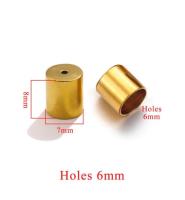 20pcs Aros De Cierre Para Pulseras De Cuero Acero Inoxidable Galvanizado En Oro Conectores Para Joyería DIY De Aiovlo - details 12