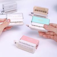 Pulverizador De Agujeros Para Papel DIY A4 A5 B5 Hojas Sueltas Planificador Scrapbooking Máquina De Encuadernación Estándar Con 6 Orificios - details 1