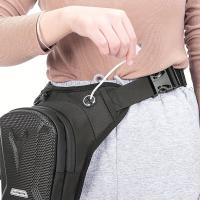 Bolsa De Cintura Impermeable Para Hombres Moto Camping Viajes Senderismo Montañismo Exterior Bolsillo Leg Bag Taotaocar - details 1