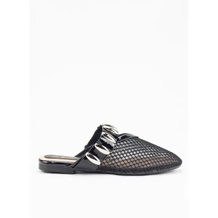 Zueco con Tachuelas para Mujer en Color Negro - 1