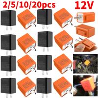 Relé De Flasher LED Ajustable 12V Para Señal De Giro De Motocicleta 2 Pin Accesorios De Indicador De Luces Pack De 2/5/20 - details 11