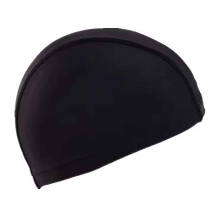 Gorra de Natación Elástico Nylon Colores Sólidos Protege Orejas - 1