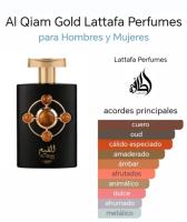 AL QIAM GOLD BY LATTAFA PRIDE EAU DE PARFUM X 100 ML .. **** UNISEX **** UNA EXQUISITA FRAGANCIA PARA USAR TODOS LOS DIAS. - details 0